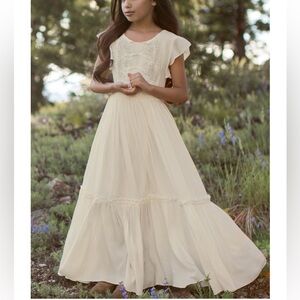 Mia Joy Viola Dress in Cream